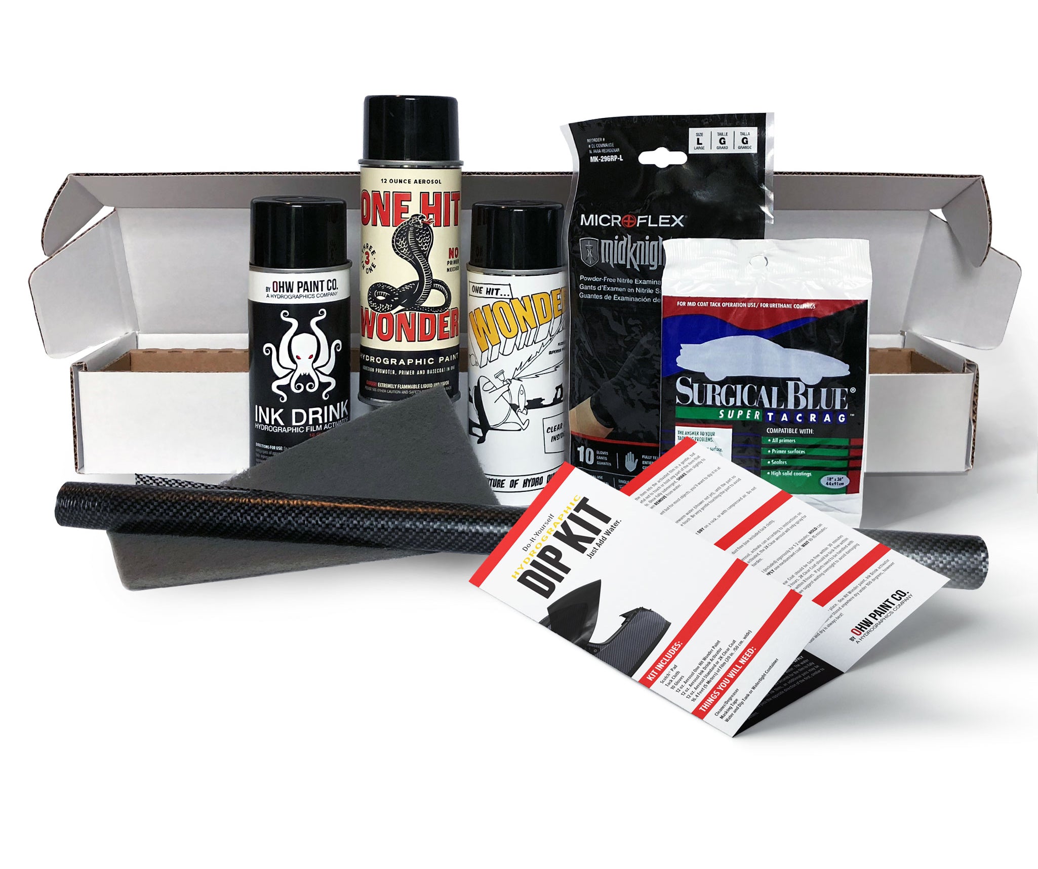 Hydrographic Film Full Kits store You're Next